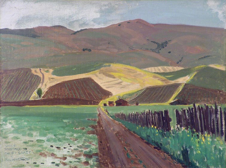 James Swinnerton Wild Mustard California Coast