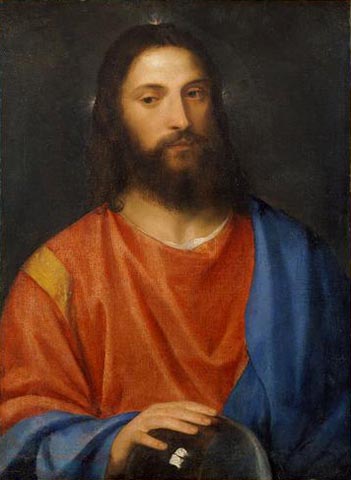 Titian Christ with a Globe