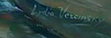 Lydia Vercinsky Forest Stream Signature