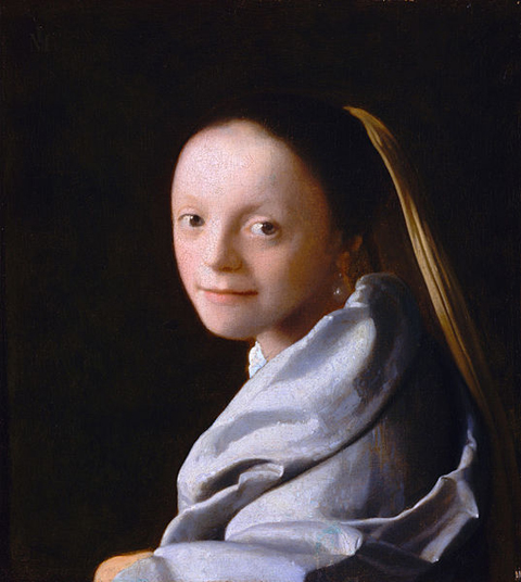 Johannes Vermeer Portrait of a Young Girl