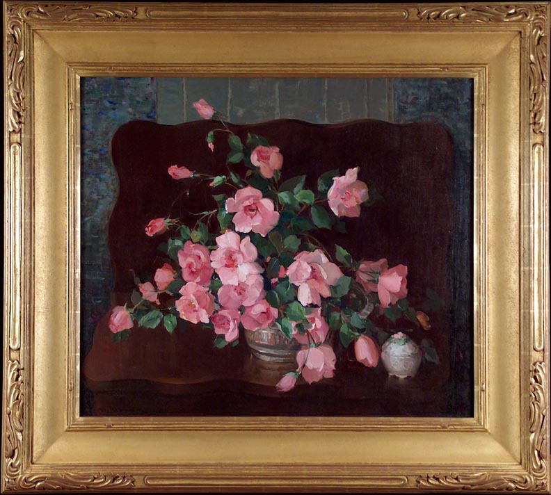 Nell Walker Warner Lulu Roses With Frame