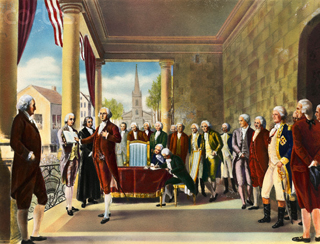 Washington at the First Inaugural