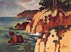 Milford Zornes At Mismaloya 