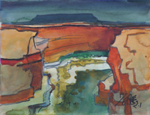 Milford Zornes Canyon de Chelly Midsized Thumbnail
