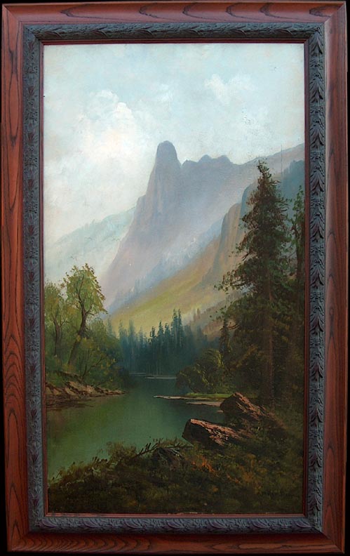 William Weaver Armstrong Sentinel Rock Yosemite with frame