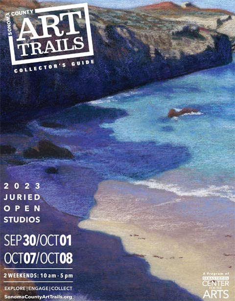 Cover of Art Trails Catalog, 2023
