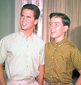 Tony Dow and Jerry Mathers