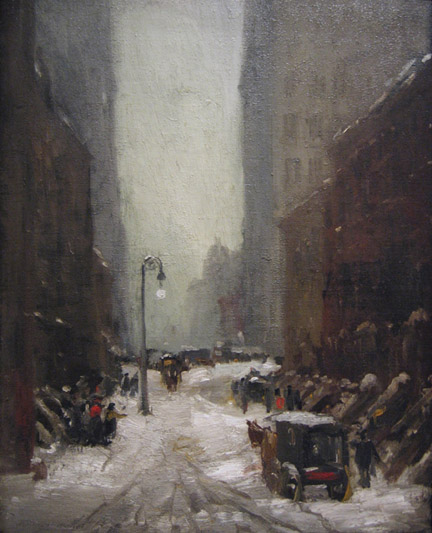 Snow in New York Robert Henri