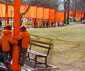 Christo and Jeanne Claudes Gates in Central Park
