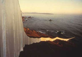 Christo and Jeanne Claudes Running Fence