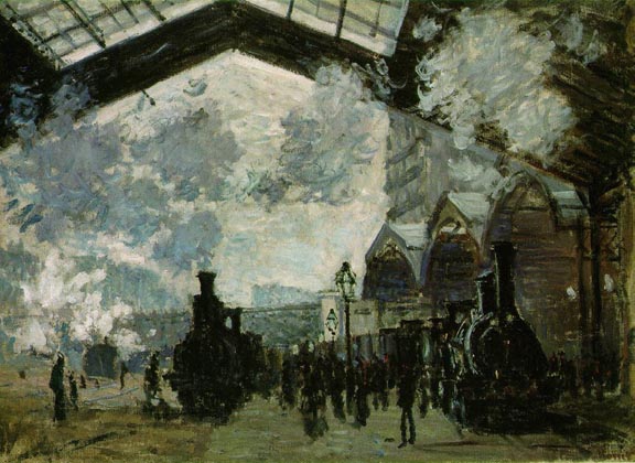 Claude Monet The San Lazare Station