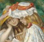 Auguste Renoir Two Girls Reading Thumbnail