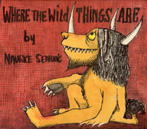 Preliminary cover Where the Wild Things Are
