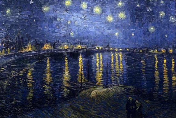 Vincent Van Gogh Starry Night Over the Rhone 1888