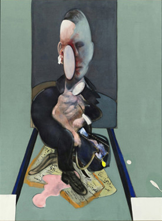 Francis Bacon Triptych 1976 Left