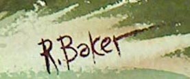 Ralph Baker Monterey Cypress signature