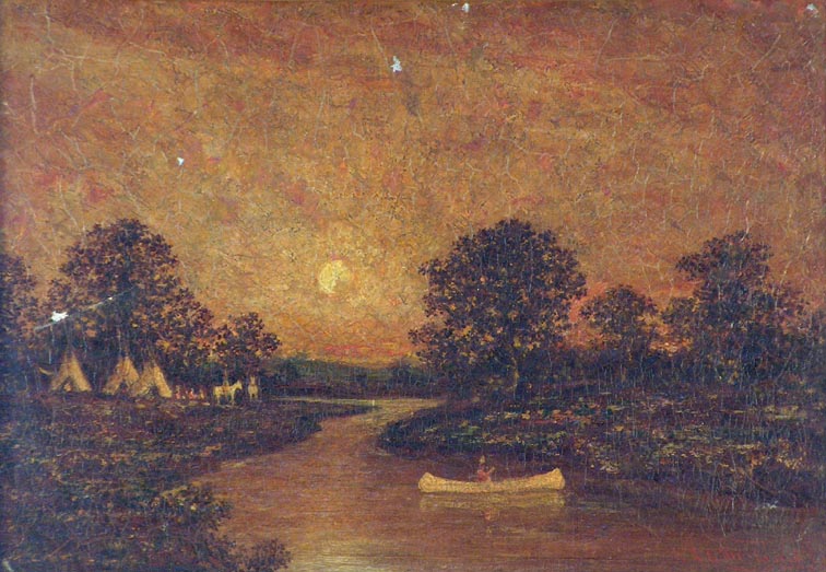 After Ralph Albert Blakelock Encampment