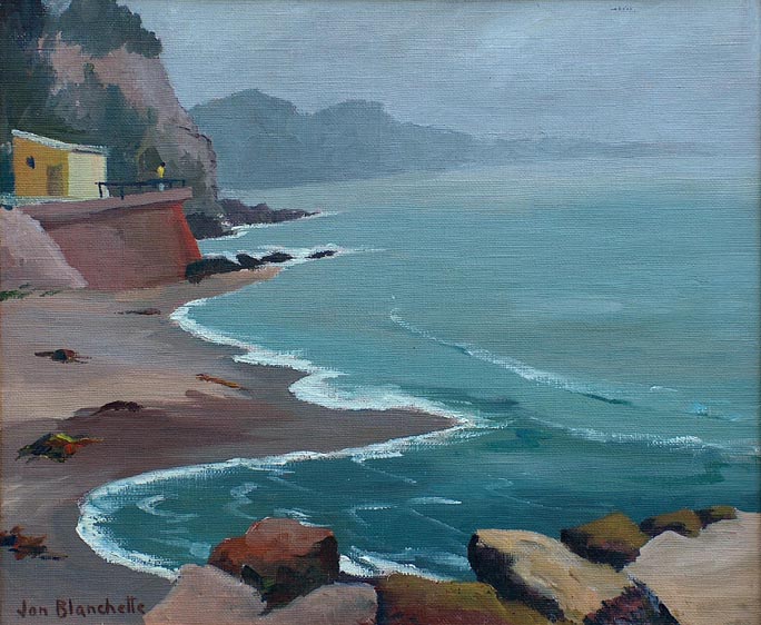 Jon Blanchette Coast on winters day