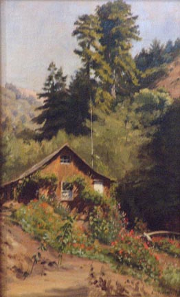 Ludmilla Welch View of Mountain Cottage Bolinas Museum