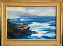 Bennett Schroeder Bradbury Hawaiian Coast with frame