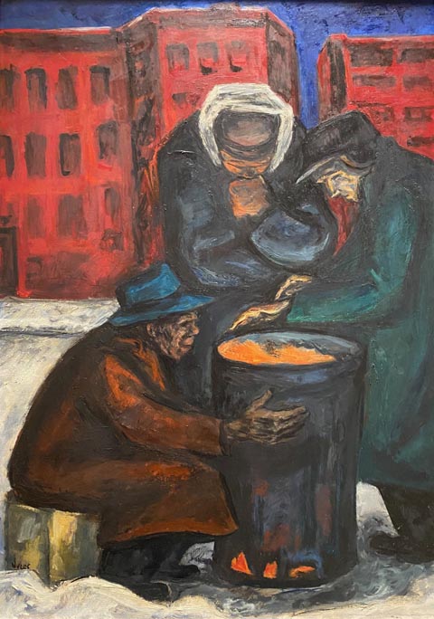 Mervin Jules 1912-1994, American Homeless, c1938, Dijkstra Collection