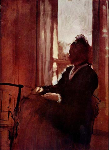 Edgar Degas Woman at a Window 1875-78