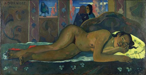 Paul Gauguin Nevermore (O Taiti) 1897