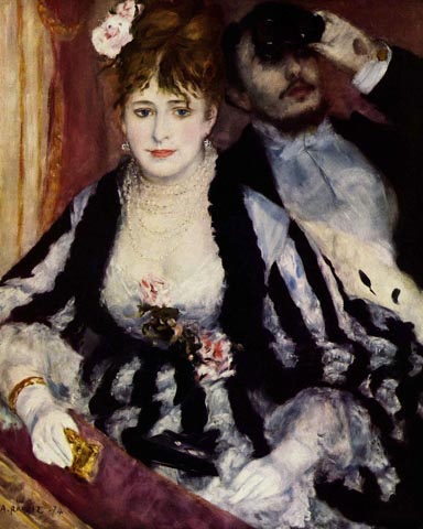 Pierre Auguste-Renoir, The Theater Box, 1874