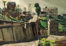 Ralph Hulett, A Look Back, Bunker Hill in Los Angeles