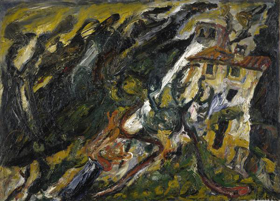 Chaim Soutine, Le Mas Passe-Temps, Céret, 1920-21, National Gallery of Scotland, Edinburgh