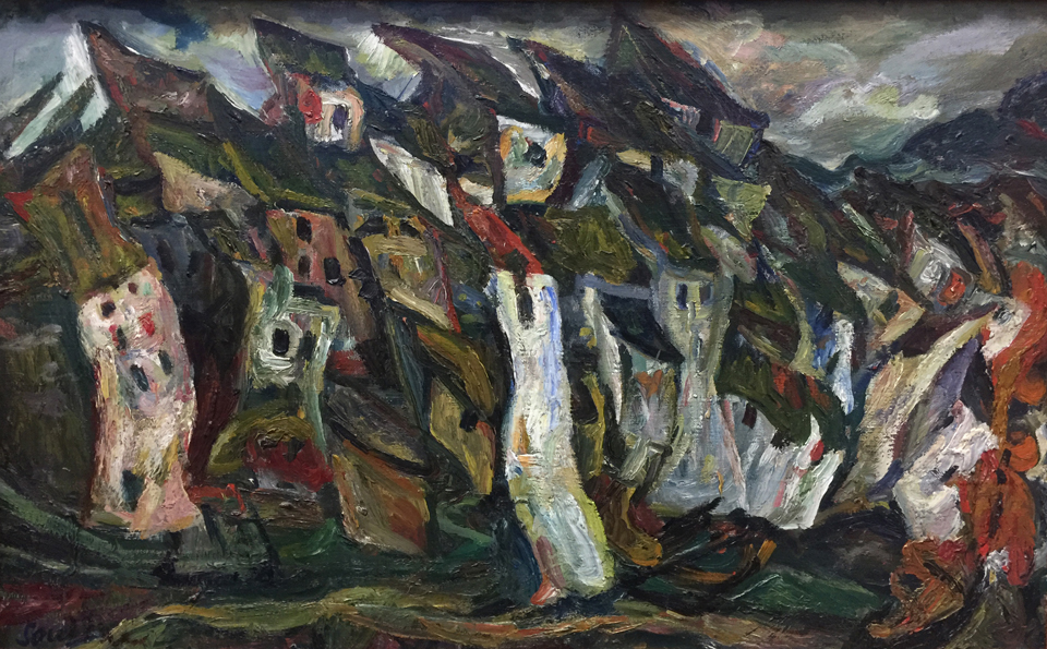 Chaim Soutine, Les Maisons, 1920-21, Musée de l'Orangerie, Paris