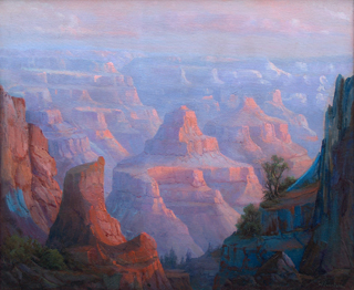 Grace Fountain Sunrise Grand Canyon