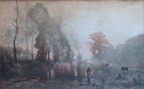 Jeane Baptiste Camille Corot Print Woman with Cattle Thumb