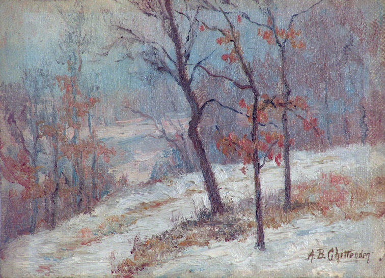 Alice Chittenden A Snow Covered Path