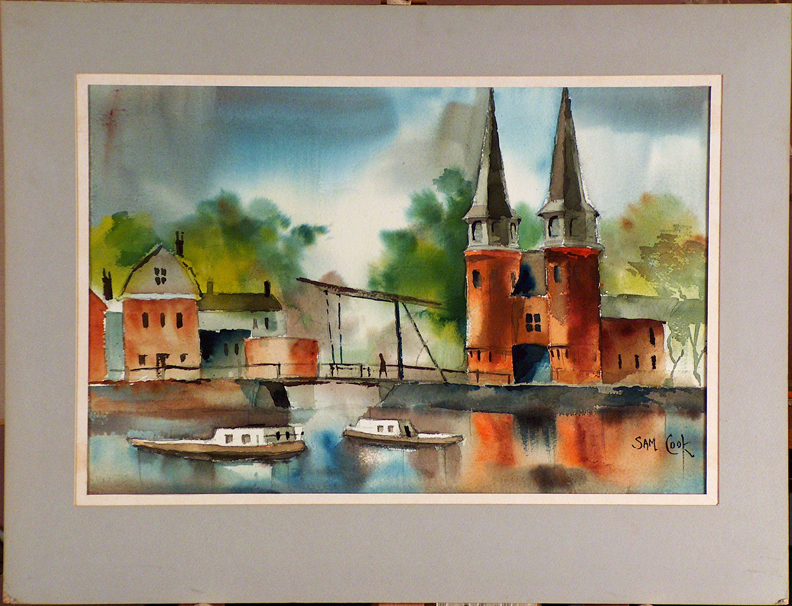 Sam Cook City Gate Delft with current mat