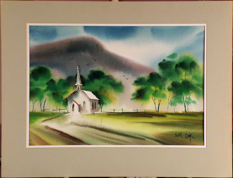Sam Cook Country Church with current mat