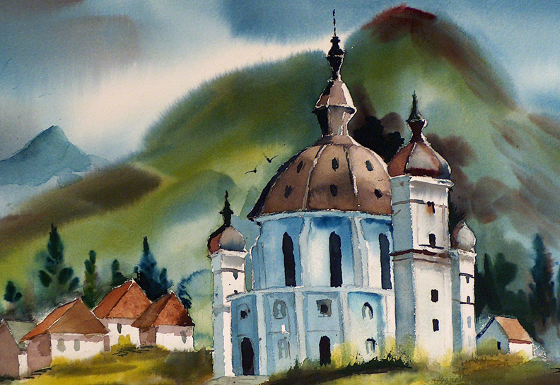 Sam Cook Domed Church Germany Closeup