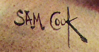 Sam Cook The White Tank Signature