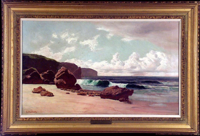 Gordon Coutts Beach Rodeo Cove with Frame