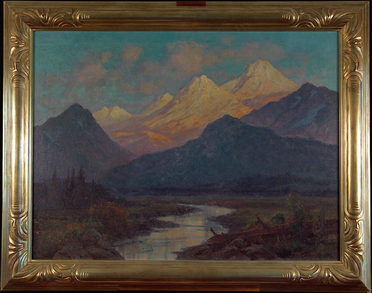 Gordon Coutts Upper Tuolumne Sundown with Frame