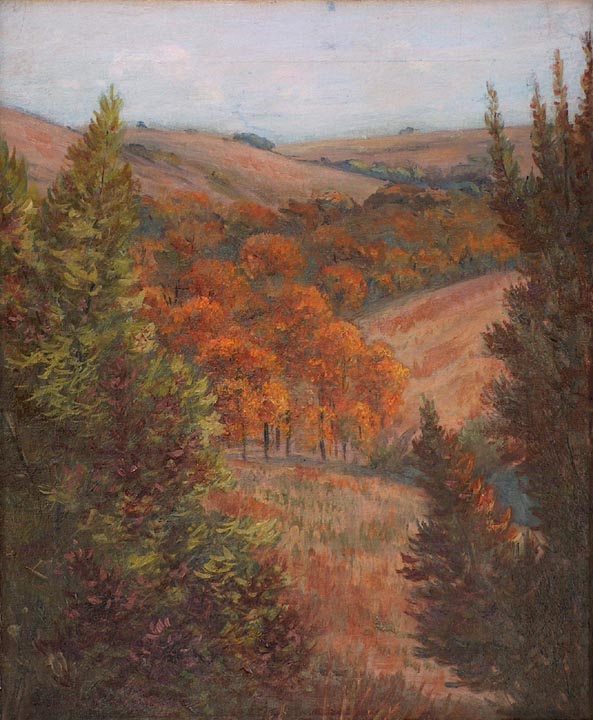 Frank Cuprien Fall Landscape