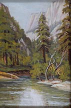 Alice Hunt Curtis Yosemite Valley Near Old Village 1937 Midsized Thumbnail