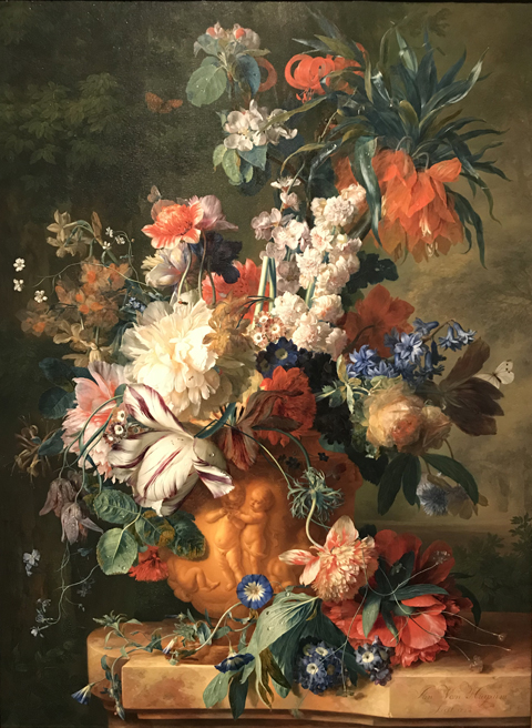 Bouquet of Flowers in an Urn, 1724 Jan van Huysum, Northern Netherlands, 1682-1749