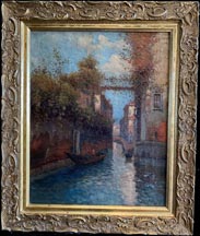 Richard Dey De Ribcowsky Venetian Canal 1917