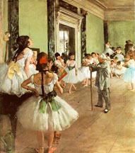Edgar Degas The Dance Lesson