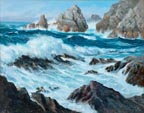 Jan Domela Point Lobos Carmel California 1959