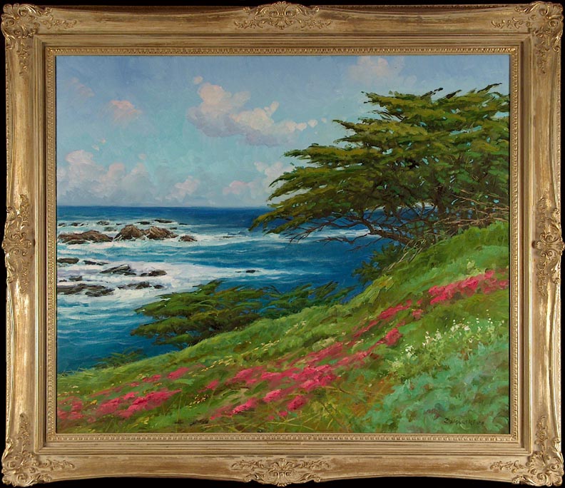 Alex Dzigursi II Point Lobos Spring with Frame