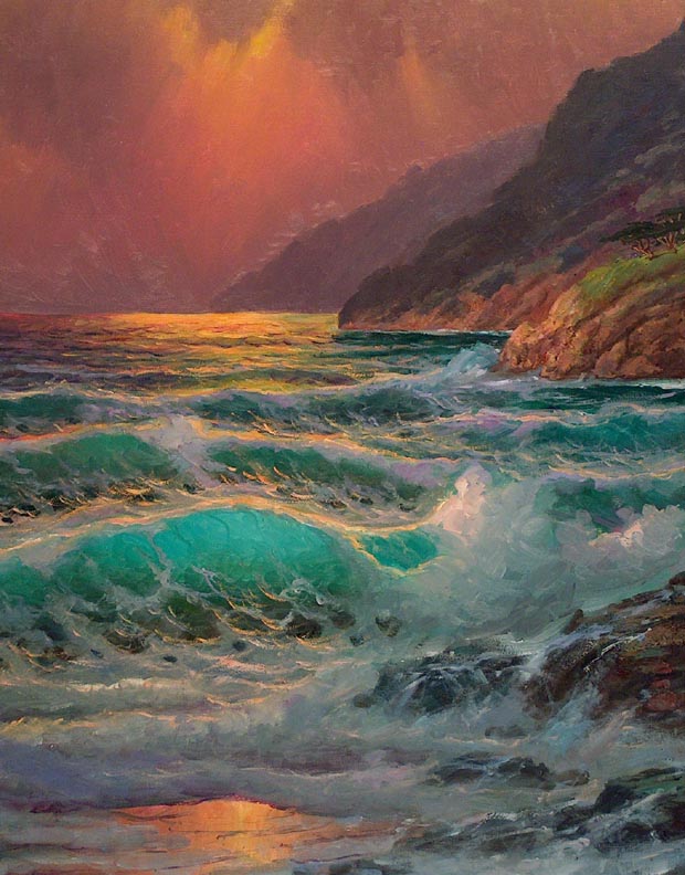 Alex Dzigurski II Ventana Sunset Closeup