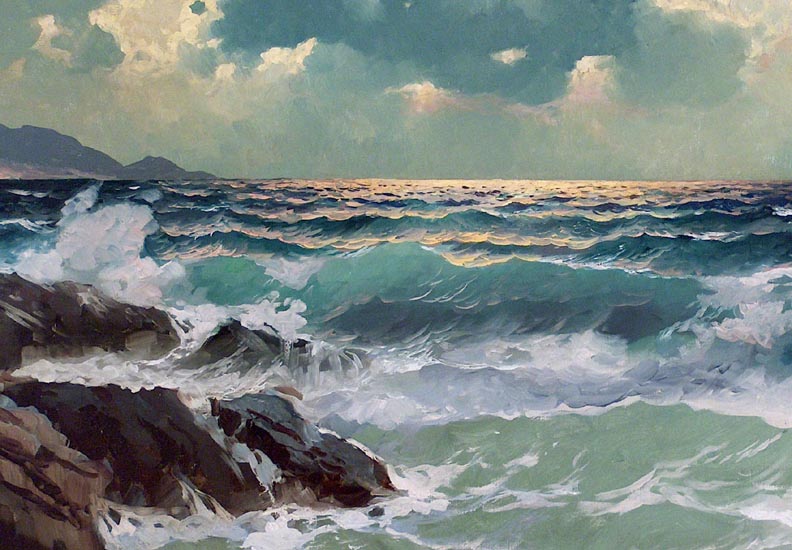 Alexander Dzigurski Dance of Light Closeup