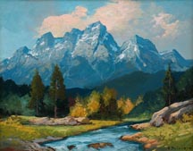 Alexander Dzigurski Grand Tetons Midsized Thumbnail